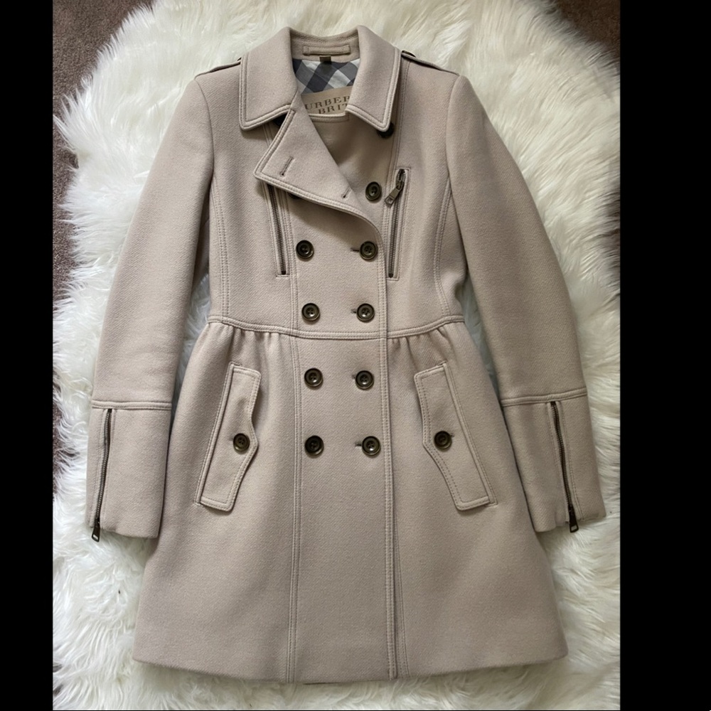 Burberry Brit Wool Winter Coat - US size 4